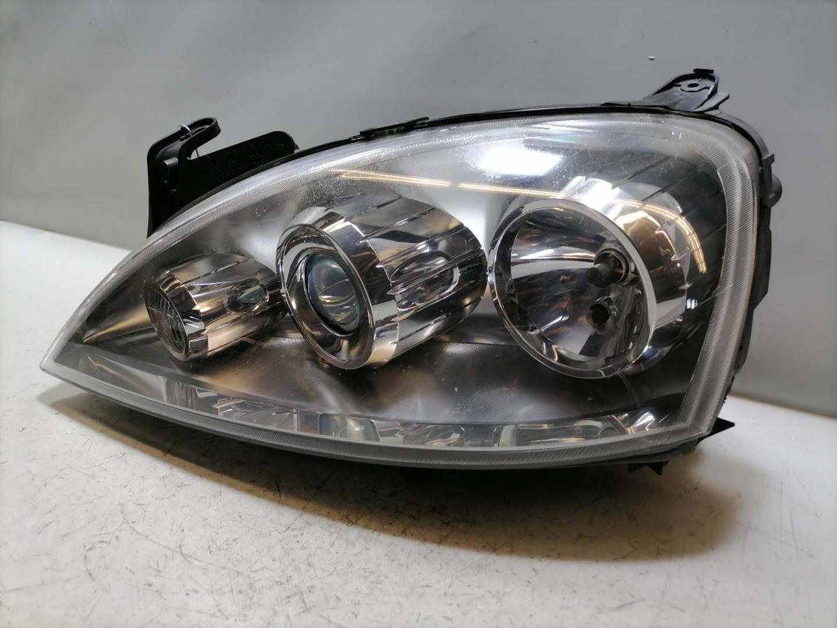 Opel Corsa C original Scheinwerfer links Halogen Elipsoid Linse Bj.2005